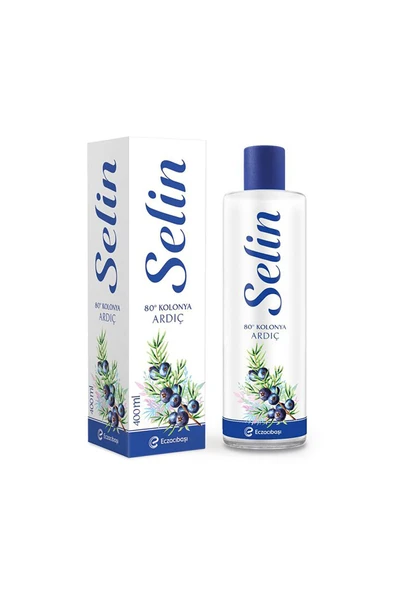 Selin Parfümlü Kolonya Ardıç 400 ml 4'lü Set - Resim 6