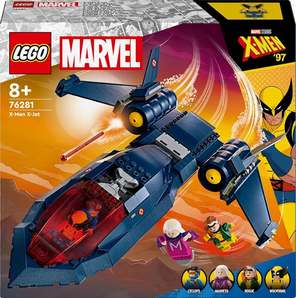 LEGO 76281 Marvel X-Men X-Jet - Resim 2