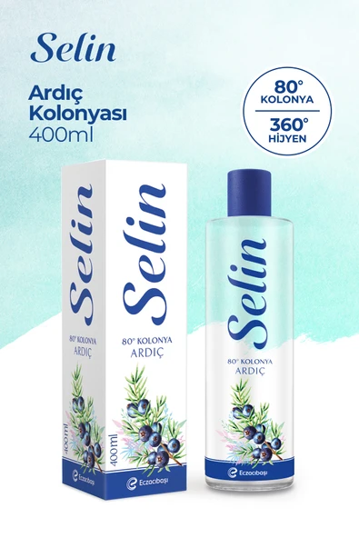 Selin Parfümlü Kolonya Ardıç 400 ml 2'li Set - Resim 2