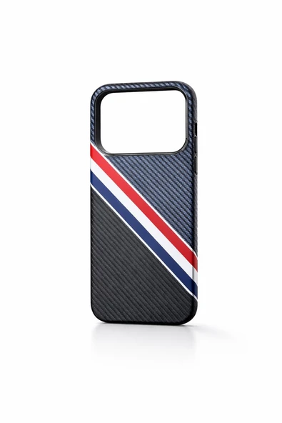 CARBONAIR MAGFORGE Elite Legacy Racing iPhone 17 Pro Max MagSafe Karbon Kılıf ürün görseli 1