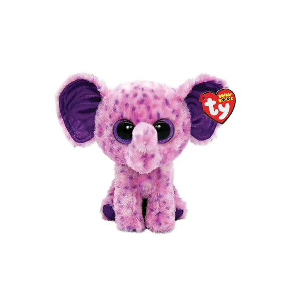 Ty Beanie Boo's Eva Elephant Purple Peluş ürün görseli 1
