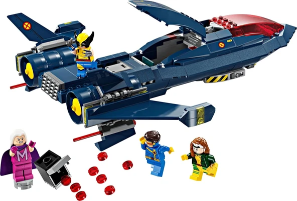 LEGO 76281 Marvel X-Men X-Jet - Resim 3