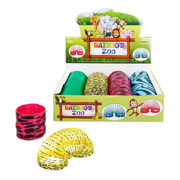 Rainbow Vahşi Hayvan Desenli Stres Yayı ürün görseli 1