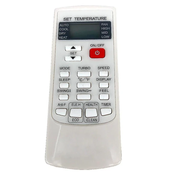 aiwa ile uyumlu Model AW-H-48000 IU Salon Tipi Klima Kumandası ürün görseli 1