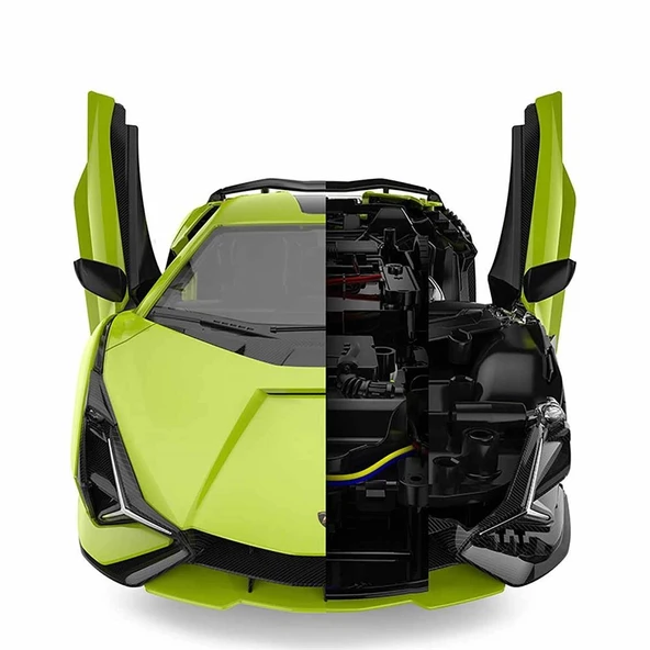 R/C 1/18 LAMBORGHİNİ SİAN BUİLDİNG KİT - Resim 3