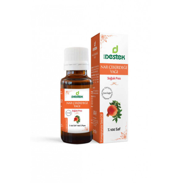 Destek Nar Çekirdeği Yağı(Soğuk Pres) 20 ML-%100 Saf ürün görseli 1