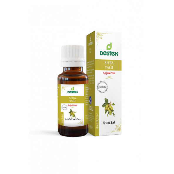 Destek Shea Yağı(Soğuk Pres) 20 ML-%100 Saf ürün görseli 1