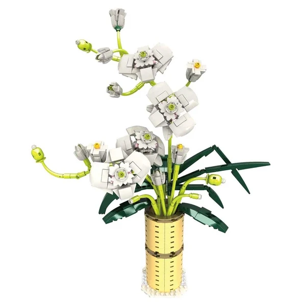 WOW BLX FLOWER SET YAZ ORKİDESİ 625 PRÇ ürün görseli 1