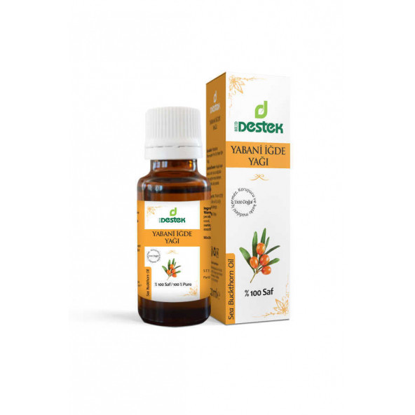 Destek Yabani İğde Yağı 20 ML-%100 Saf ürün görseli 1