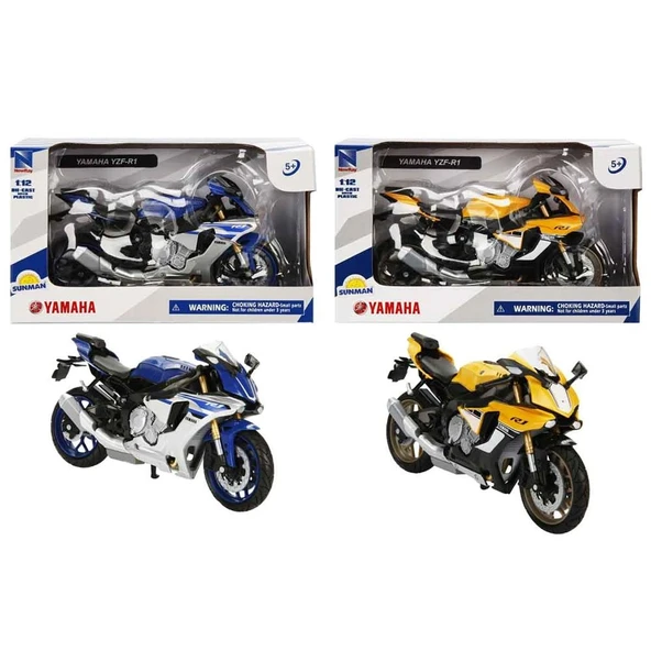 S00057803 1/12 MTR YAMAHA YZF-R1 -SUN ürün görseli 1