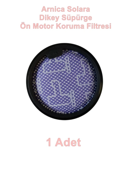ARNİCA Solara Dikey Şarjli Süpürge Motor Hava Emiş Ön Filitresi (Orjinal Yedek Parça) ürün görseli 1