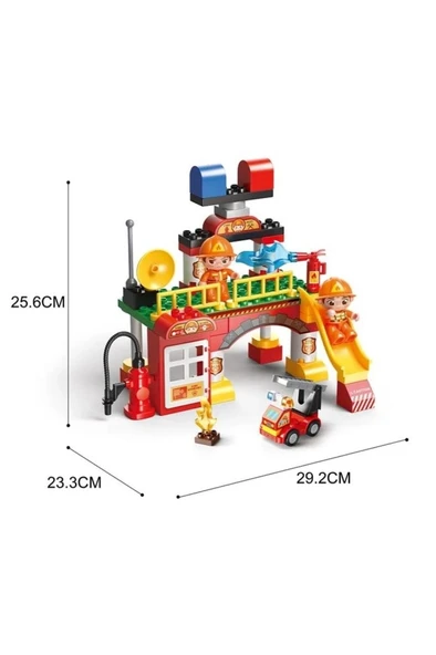 FL42003 MONTE EDİLEBİLİR YAPI SETİ 55 PARÇA -ZRV - Resim 2