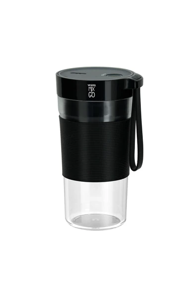 Vestel Mıx&go Sarj Edilebilir Siyah Blender ürün görseli 1