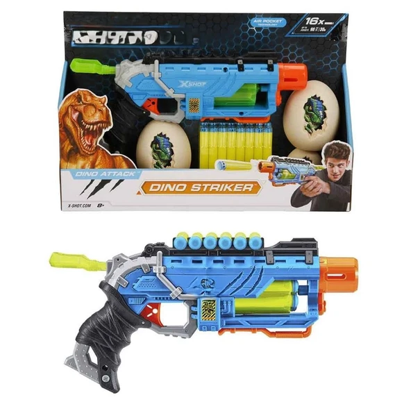 X-SHOT SÜNGER ATAN  DİNO ATTACK STRİKER ürün görseli 1