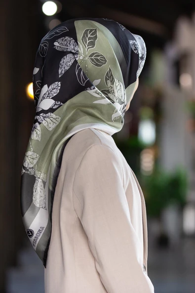 Twill İpek Eşarp - Resim 7