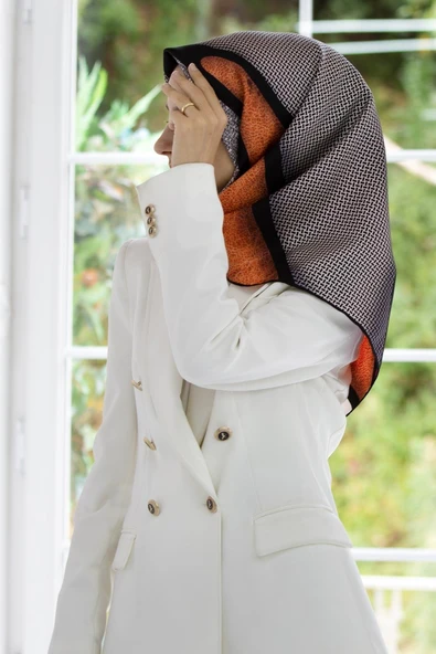 Twill İpek Eşarp - Resim 9