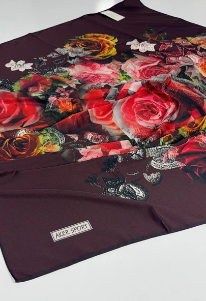 Aker Polyester Rayon Eşarp 6715769 - Resim 6