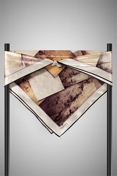 Twill İpek Eşarp - Resim 5