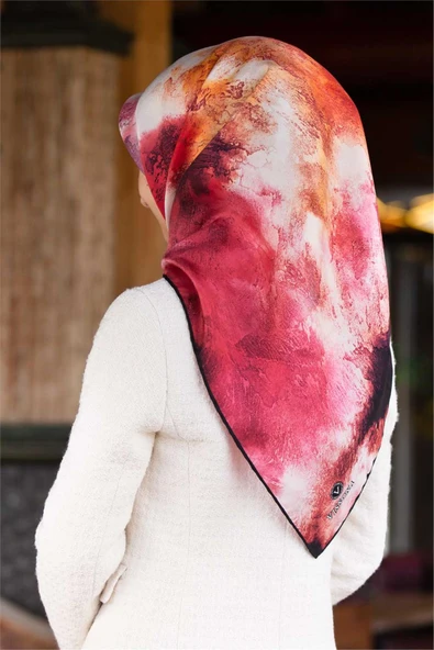Twill İpek Eşarp - Resim 7