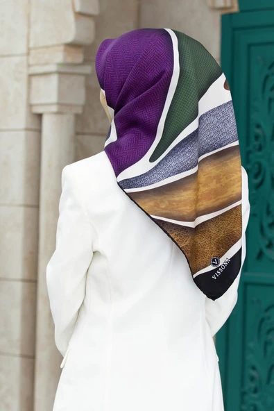 Twill İpek Eşarp - Resim 11