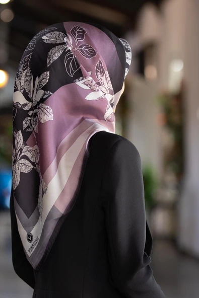 Twill İpek Eşarp - Resim 3