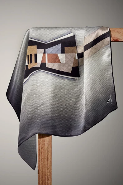 Twill İpek Eşarp - Resim 5