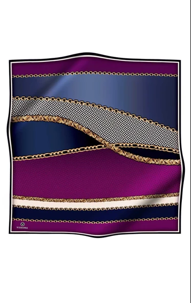 Twill İpek Eşarp - Resim 2