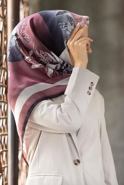 Twill İpek Eşarp - Resim 4