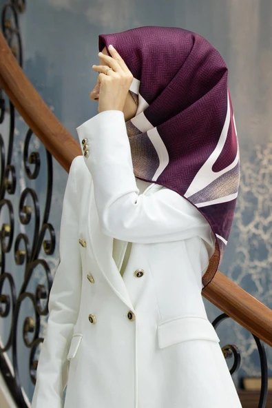Twill İpek Eşarp - Resim 7