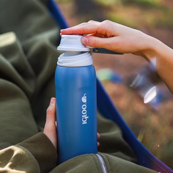 Igloo Veloce Termos 710ml-MAVİ - Resim 7