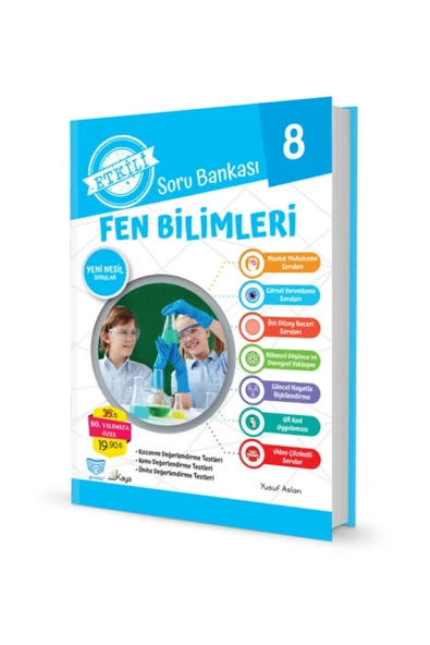 Gendaş 8.Sınıf Fen Bilimleri Soru Bankası ürün görseli 1