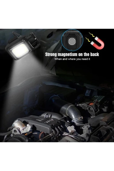 800 Lümen 30 Cob Mıknatıslı Led Işık - Resim 6