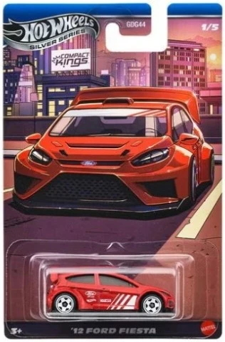 Hot Wheels Silver Series Compact Kings '12 Ford Fiesta JKX58 ürün görseli 1