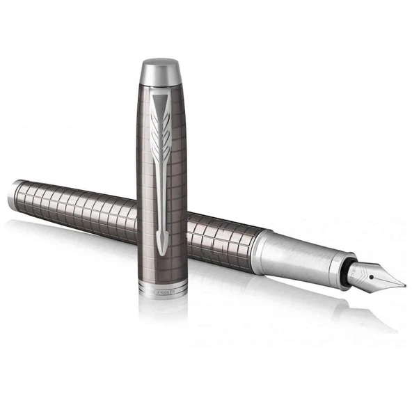 Parker Im Premium Desenli Kurşuni Dolma Kalem P1931680 ürün görseli 1