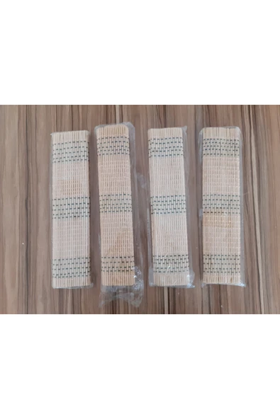 Bambu Amerikan Servis Sunum Tabak Altlığı - Resim 7