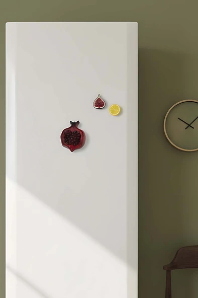 Nar Detaylı Dekoratif Magnet - Resim 4