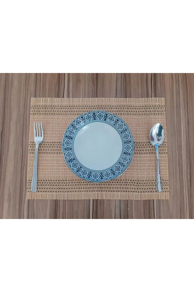 Bambu Amerikan Servis Sunum Tabak Altlığı ürün görseli 1