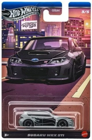 Hot Wheels Silver Series Compact Kings Subaru WRX STI JKX59 ürün görseli 1