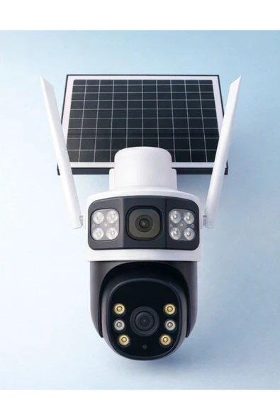 ALKESE SOLAR 4G E-SİM PTZ 4Mp(2+2Mp) YAPAY ZEKA AOV DESTEKLİ AKILLI GÜVENLİK KAMERASI ürün görseli 1