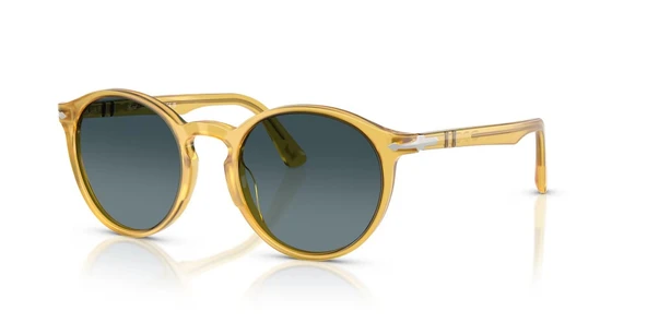 Persol Polarize Güneş Gözlüğü PO3171S 204/S3 Miele Blue Gradient Dark Blue Polar 52 Ekartman ürün görseli 1