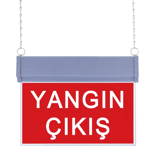 SG056 Çift Yönlü Acil Yönlendirme Armatürü (Zincirli) Yangın Çıkış ürün görseli 1