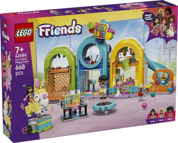 LEGO Friends 42686 Fun Indoor Playground ürün görseli 1