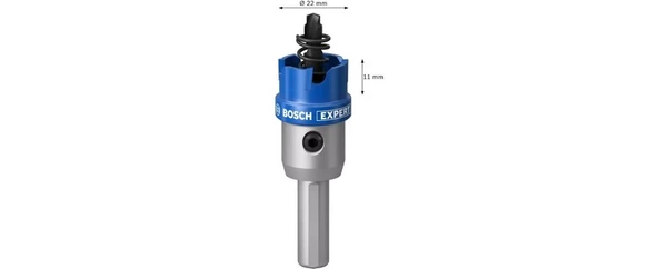 Bosch Expert Tct Elmas Uçlu Panç 22 mm - Resim 2
