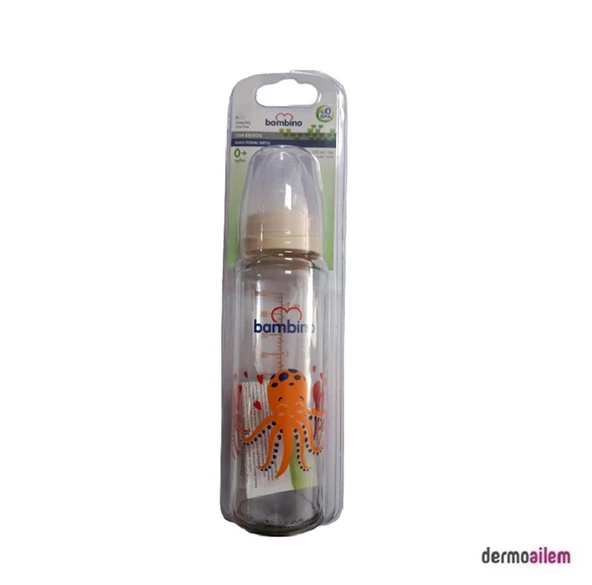Bambino Cam Biberon 225 Ml Figürlü Krem B012 ürün görseli 1