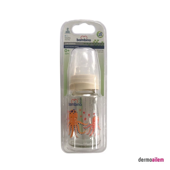 Bambino Cam Biberon 125 Ml Krem B011 ürün görseli 1