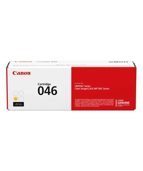 Canon CRG-046 Y Toner Kartuş 1247C002 ürün görseli 1