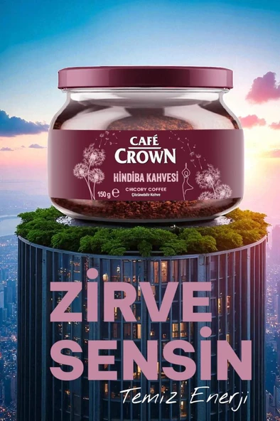 Cafe Crown Hindiba Kahvesi 150 gr - Resim 4