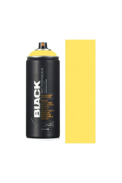 Montana Black Sprey Boya 400ml Easter Yellow BLK1010 - Resim 3