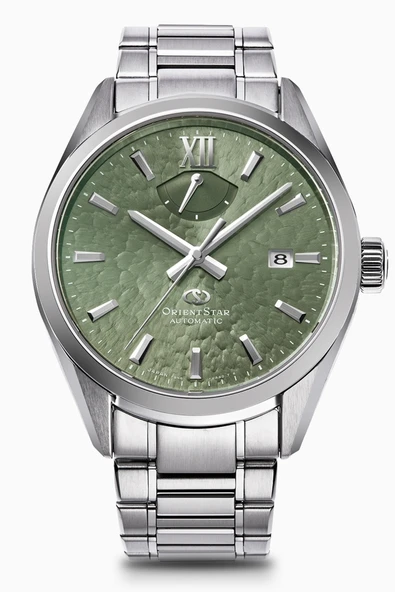 Orient Star RE-BX0006E00B Otomatik Çelik Gri Yeşil Kadran 10 ATM 40 mm Erkek Kol Saati ürün görseli 1