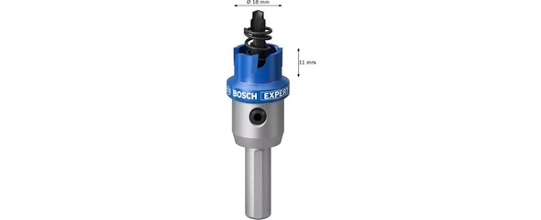 Bosch Expert Tct Elmas Uçlu Panç 18 mm - Resim 2